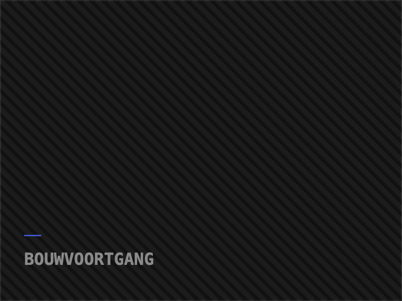 Bouwvoortgang