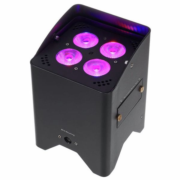 Draadloze uplight set op accu - huurmateriaal TB-Service